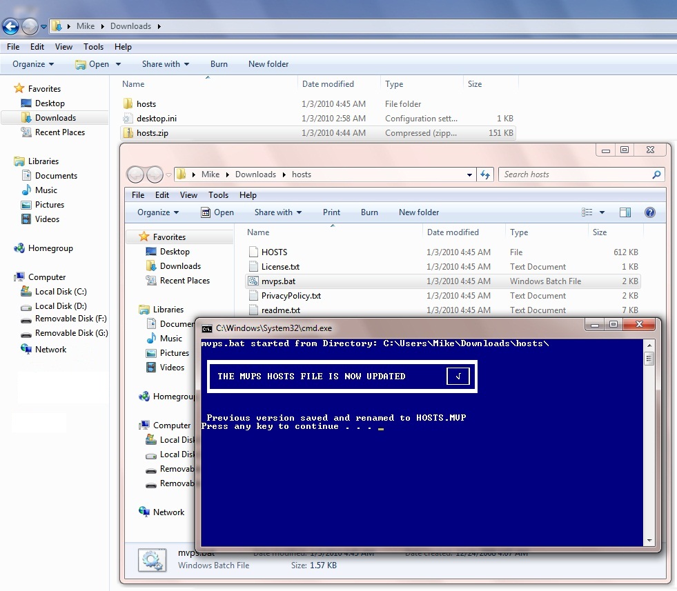 Find Hosts File Windows 7 64 Bit