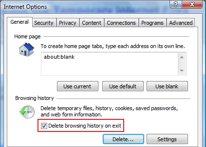 How Do I Access My Temporary Internet Files Vista